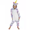 Barnas enhjørningsjumpsuit med stjerner, Størrelse: 7–9 år (128 cm)