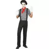 Mimekostyme for menn, Størrelse: Large