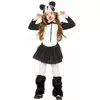 Panda tutu costume for girls, Size: 5-6 years (110-115 cm)