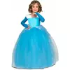 Blue prom princess costume for girls, Size: 9 years (122 - 134 cm)