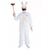 Raving Rabbids-kostyme med maske til voksne, Størrelse: Large/X-Large