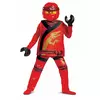 Kai Ninjago Deluxe-kostyme – LEGO Kids, Størrelse: 5–6 år (109–126 cm)