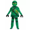 Lloyd Ninjago® Deluxe Costume - LEGO Kids, Size: 7-8 years (124 - 136 cm)