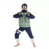 Kakashi Naruto-kostyme til barn, Størrelse: 9–10 år (140 cm)