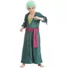 One Piece Zoro-kostyme til barn, Størrelse: 9–10 år (140 cm)