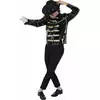 Michael Jackson Adult Black Jacket, Size: Medium/Large