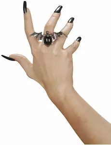 Gotisk Halloween-flaggermusring for voksne