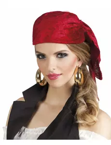 Rød bandana for voksne