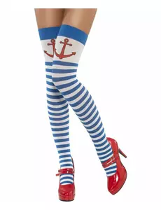 Women's striped sailor stockings