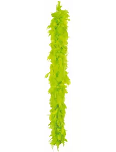 Fluorescerende grønn boa 40g
