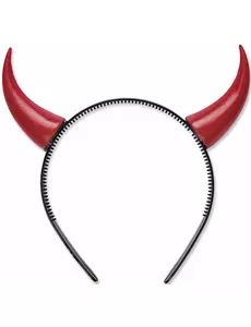 Voksne røde horn Halloween