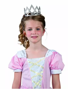 Barne prinsesse tiara med rhinsten