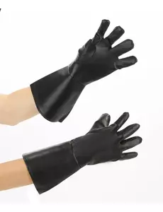 Adult faux leather gloves