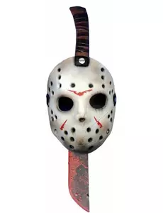 Jason Fredag den 13. plastmachete og maske