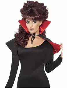 Halloween adult mini vampire cape