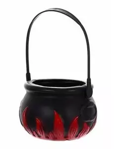 Minigryte med flammer 13 cm