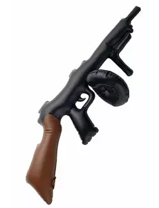 Oppblåsbar gangstermaskinpistol