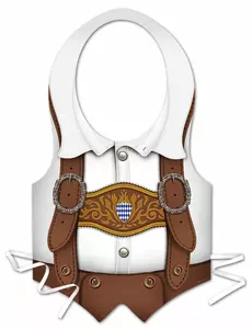 Bayersk Oktoberfest-plastforkle for menn
