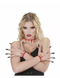 Blodig Halloween-choker til voksne