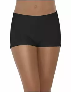 Svart shorts til dame