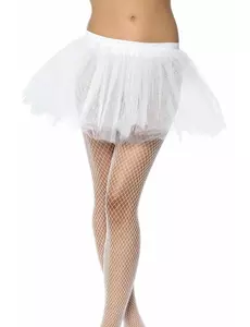 Hvit tutu for kvinner
