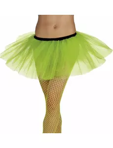 Neongrønn tutu til dame