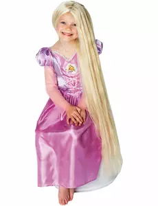 Prinsesse Rapunzel Lysende Parykk for Jenter