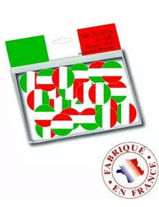 150 Italy flag table confetti