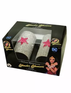2 Wonder Woman luksusarmbånd med strass