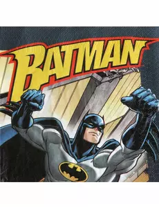 20 Batman-papirservietter 33 x 33 cm
