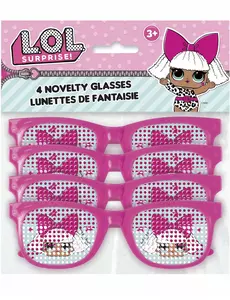 4 par LOL Surprise rosa polkadot-briller