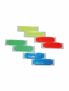 8 mini fargerike dummy-munnspill
