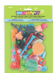 64 små piñata-leker