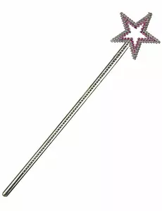 Rosa stjerne tryllestav for voksne og barn