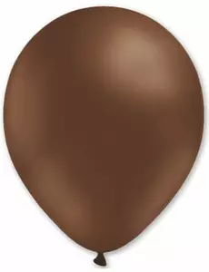 100 brune ballonger 27 cm