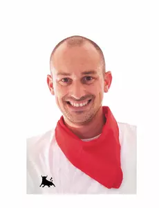 Rød Feria-bandana for voksne
