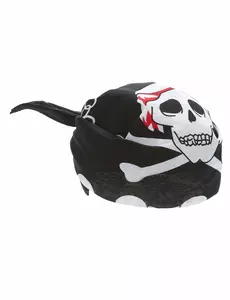 Voksen hodeskalle og kjede bandana