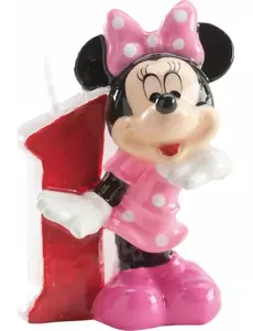 Minnie nummer 1 stearinlys