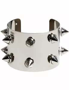 Voksen sølv punk metall armbånd