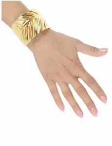 Adult gold leaf bracelet