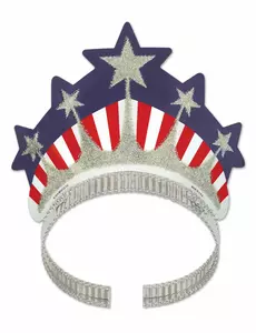 Miss Liberty paljettkrone