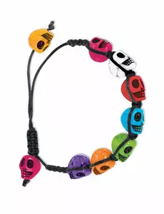 Dia de los muertos flerfarget armbånd