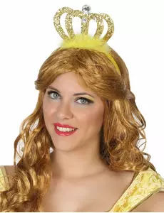 Voksen gyllen prinsessetiara