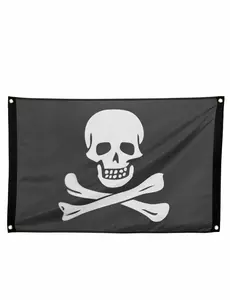 Piratflagg med maljer