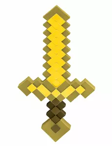 Barnas gyllengule Minecraft-sverd