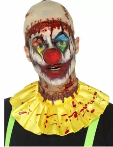 Skummel klovnesett latex voksen Halloween