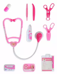 10-piece pink doctor's kit