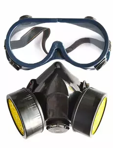 Adult Dummy Goggles and Gas Mask Kit