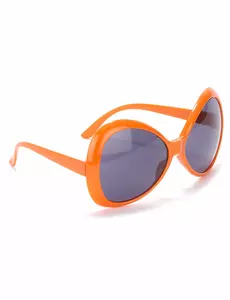 Oransje discobriller for voksne
