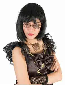 Runde bronse Steampunk-briller